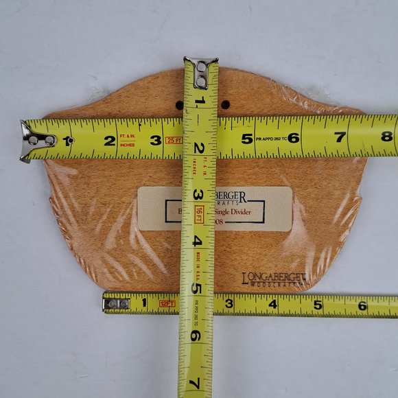 Longaberger Woodcrafts Bread and Cracker Basket Single Dividers New in Package - Picture 4 of 11